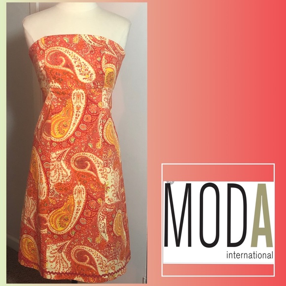 Moda International Dresses & Skirts - 💎  $10 sale Moda paisley dress